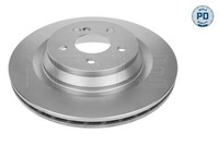 2X Meyle Bremsscheibe 015 523 0014/PD FüR MERCEDES-BENZ