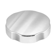 Bathtub Knob 74mm Chrome Brass Rotating Design for Overflow Prevention Bath