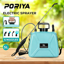 5L Electric Rechargeable Battery Weed Sprayer Portable Farm Garden Pump Spray
