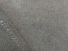 ORIGINAL Alcantara Stoff Pannel 9052 Dunkelgrau 150cm breit Preis ab 0,50 Lfm!