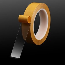 Double Sided Tape Super Thin 1 Inch x 82 Feet 1 inch x 82 feet, Clear