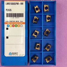 10pc  KORLOY  LNMX 100605PNR-MM  Carbide Milling Inserts PC3535🎯Machinist