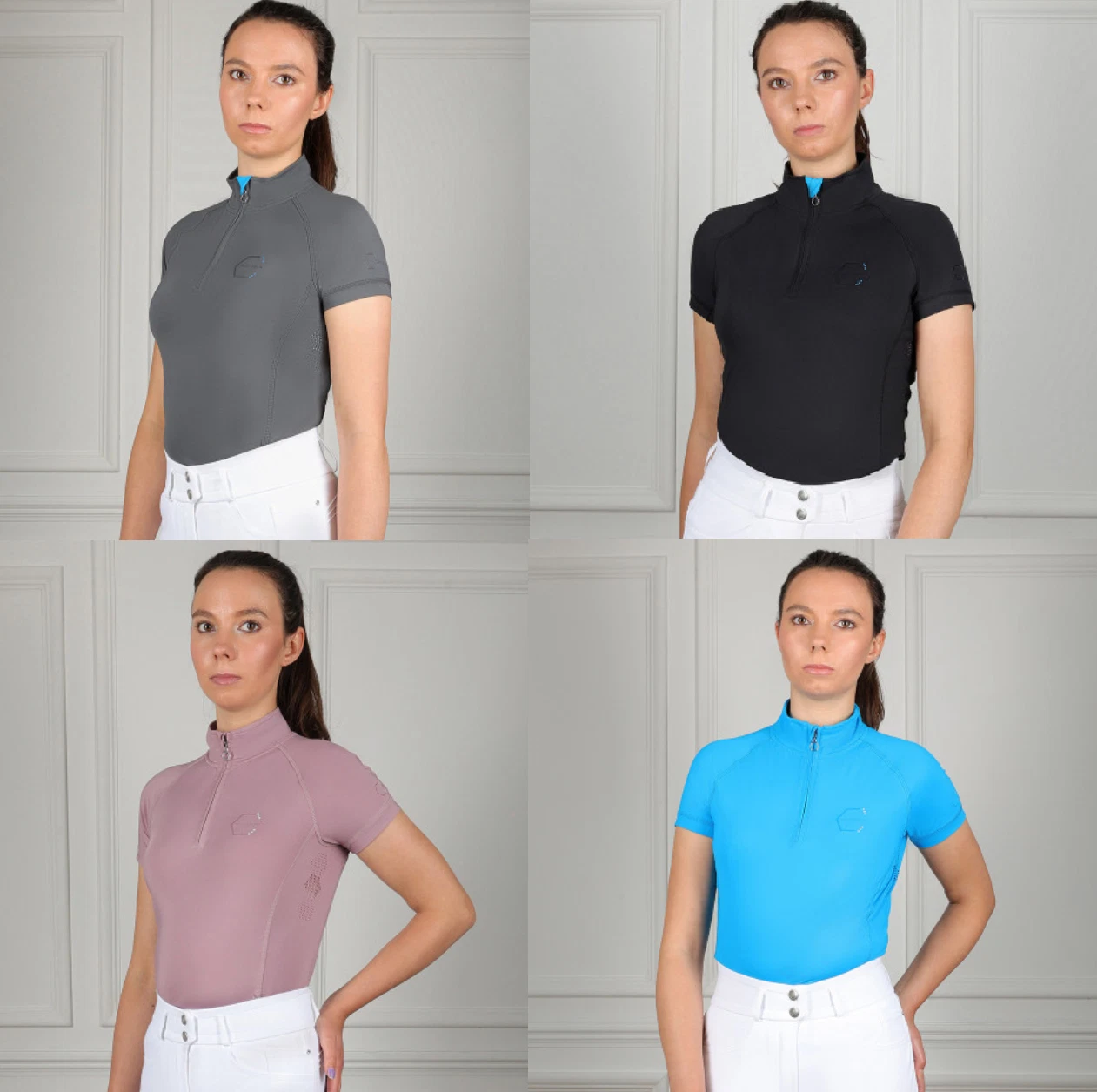 Coldstream Midlem Short Sleeve Base Layer Second Skin Wicking Horse Riding Top