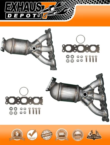 MANIFOLD CATALYTIC CONVERTER SET FOR 2007-2014 VOLVO XC90 3.2L LEFT + RIGHT SIDE