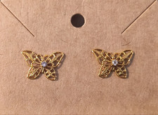Butterfly Stud Earrings Small 