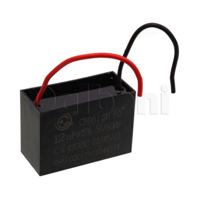 CBB61 450V VAC 12uf Ceiling Fan Motor Run Capacitor