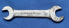 Vintage Drop Forged Select Steel 725B 9/16” 1/2” Open End Wrench Made in USA