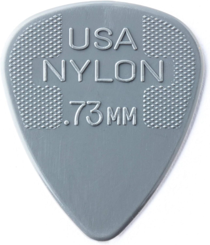 JIM DUNLOP 44P73 .73mm Nylon Standard Guitar Picks, 12-Pack