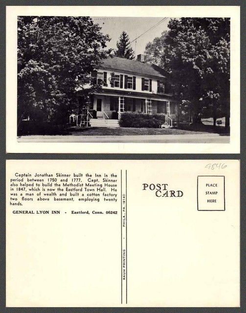 CONNECTICUT Eastford VINTAGE POSTCARD eBay