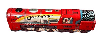 Vintage Kanto Toys 5322 Choo Choo Overland Express Train Litho
