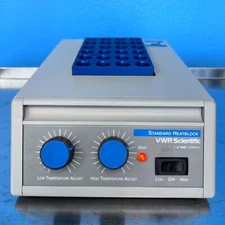 VWR Scientific II 949031 Standard Heatblock Cat# 13259-032 w/ 2 heatblock on top