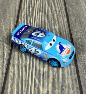 Disney Pixar Dinoco Car Diecast Blue #42 Cars Movie