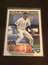 623-7 2023 Topps Series 2 Rookie Brendon Davis Detroit Tigers