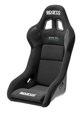Sparco 008015rnr Evo Xl Qrt Racing Seat Black Fabric Fia Approved X-large 38
