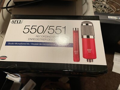 MXL-550/551-R MICROPHONE ENSEMBLE - Never used!!