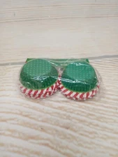 New! CHRISTMAS Grinch MINI Cupcake Liners Cups Wrappers Party Muffin Candy Cane