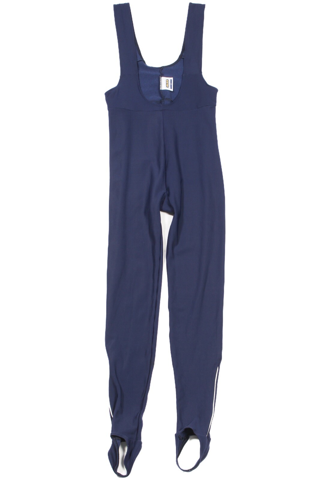 Vintage Traje sin Mangas Estribos Pequeño Mono Uno Retro Gimnasio 94AK