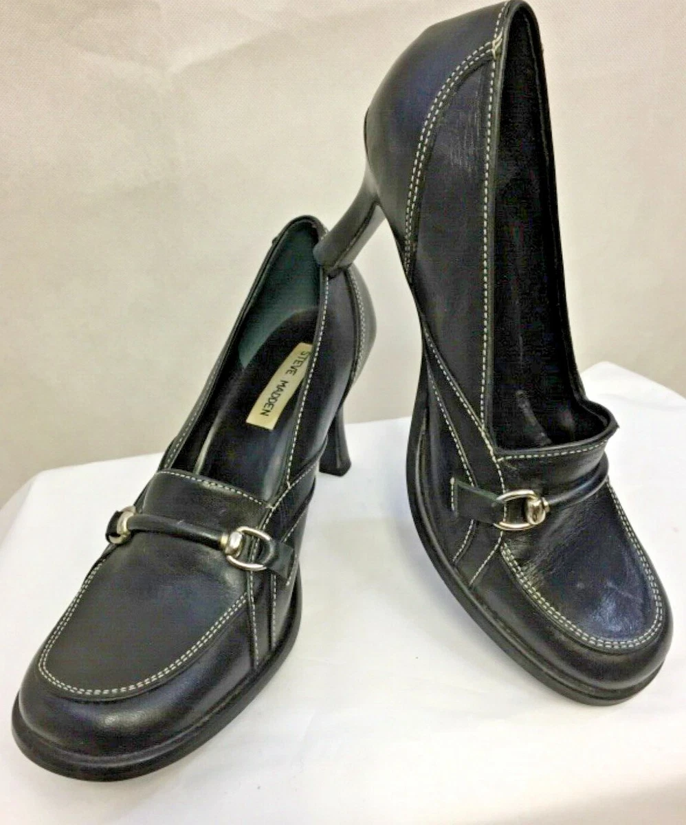 Steve madden leather best sale upper