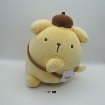 Pompompurin Purin C0108 Sanrio Furyu 2017 Plush 7'' Stuffed Toy Doll Japan