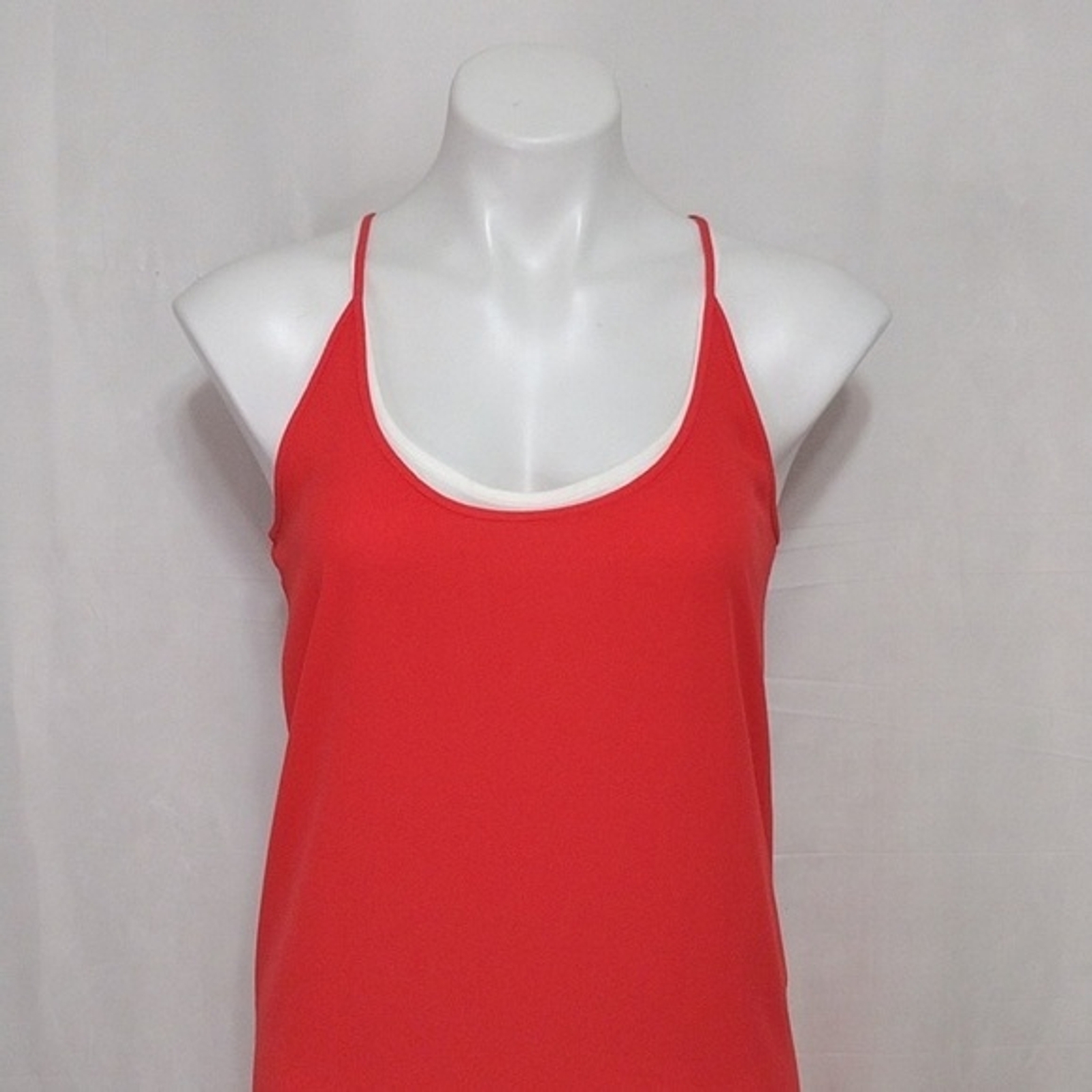 BCBGMaxAzria Double Layer Chiffon Asymmetrical Sl… - image 4