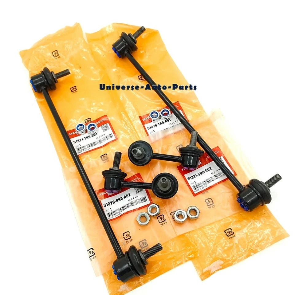 OEM 4 Pc Front & Rear Sway Bar Stabilizer End Link Set For Honda Civic Acura ILX - Image 3 of 4