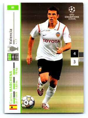 2007-2008 Panini UCL Trading Cards 81	Carlos Marchena	Valencia