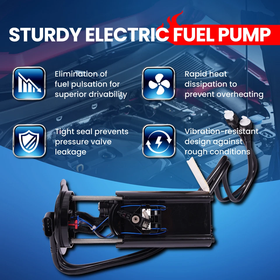 E3726M Fuel Pump Assembly for Pontiac G4 G5 Pursuit Chevrolet Cobalt Saturn Ion - Image 3 of 4