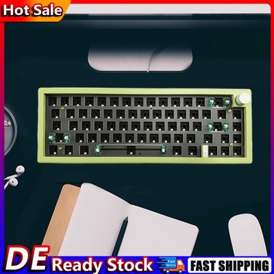 GMK67 Gaming-Tastatur, praktisches RGB-Hintergrundbeleuchtung, Spielzubehör (Grü