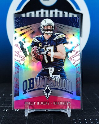 2018 Panini Phoenix QB Vision Philip Rivers SP 080/199 Chargers