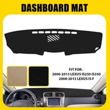 For Lexus IS250 IS350 2006-2011 Leather Car DashMat Dash Cover Dashboard Mat Pad