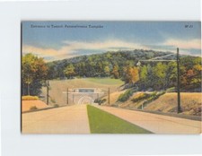 Entrance to Tunnel Pennsylvania Turnpike Pennsylvania USA T-334809