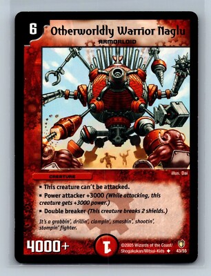 Duel Masters TCG - Otherworldly Warrior Naglu 43/55 - Ultra
