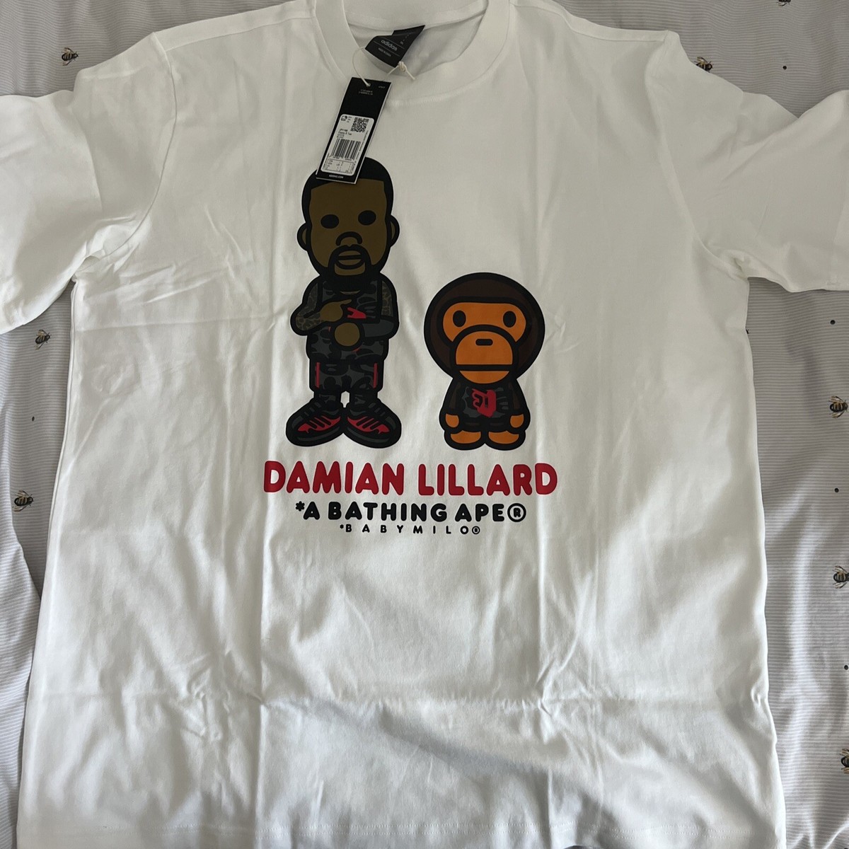 BNWT Adidas Dame 9 Baby Milo x BAPE A Bathing Ape Damian Lillard