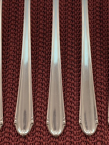 11 Grille Forks 1937 LADY ALICE II Wallace Silverplate - Picture 6 of 15