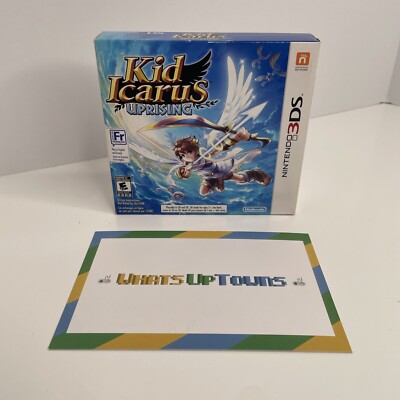 Kid Icarus: Uprising (Nintendo 3DS, 2012) Big Box