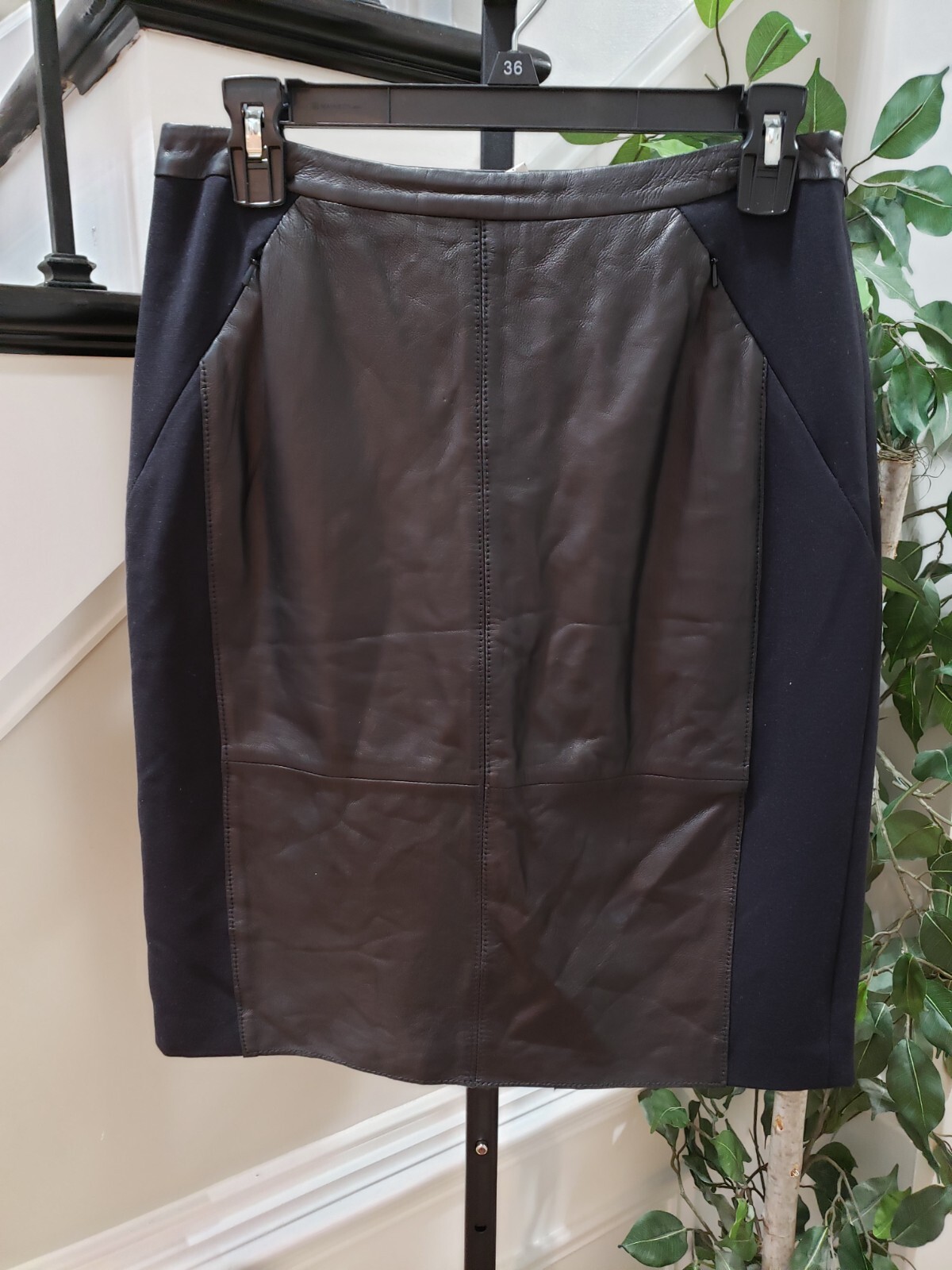 Halogen Women's Black Solid 100% Leather Casual P… - image 10