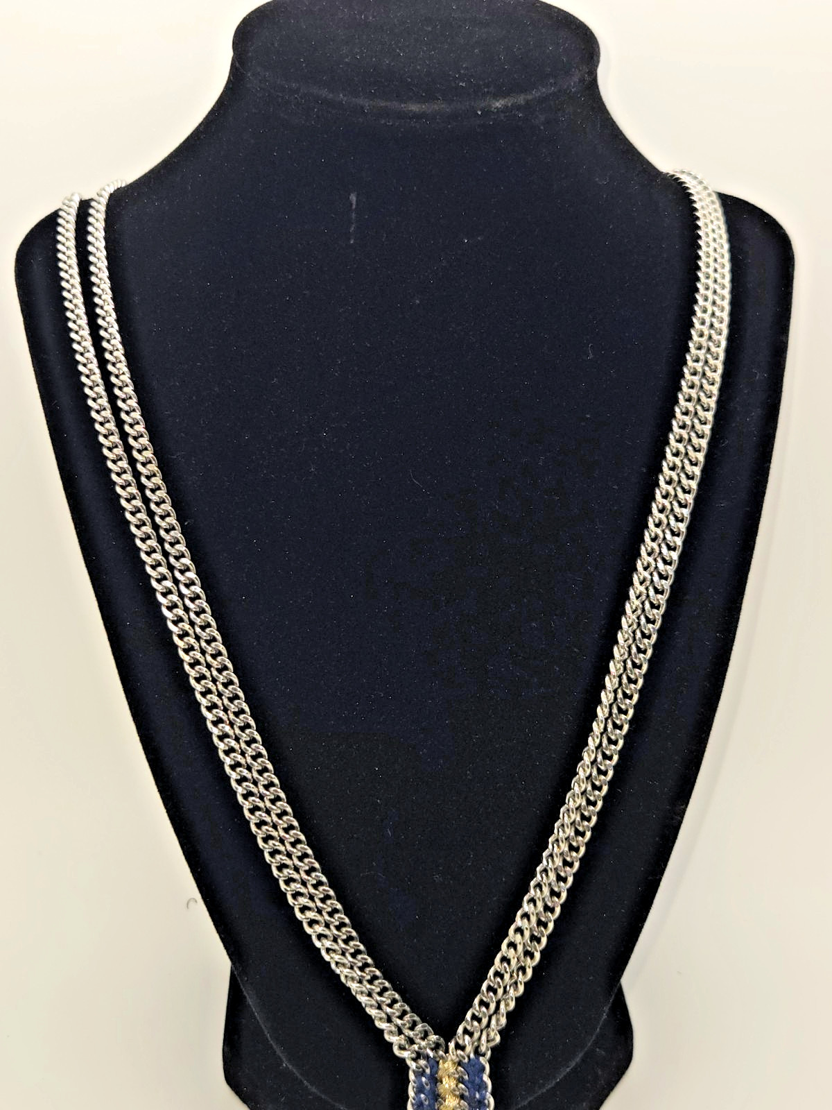 STELLA & DOT MULTI CHAIN  STATEMENT NECKLACE - image 4