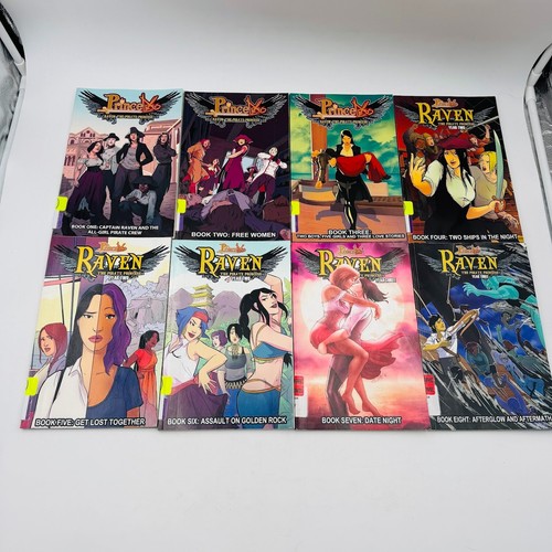Raven: the Pirate Princess (Collected Editions) 1-8 Set TPB Spin Off Serie