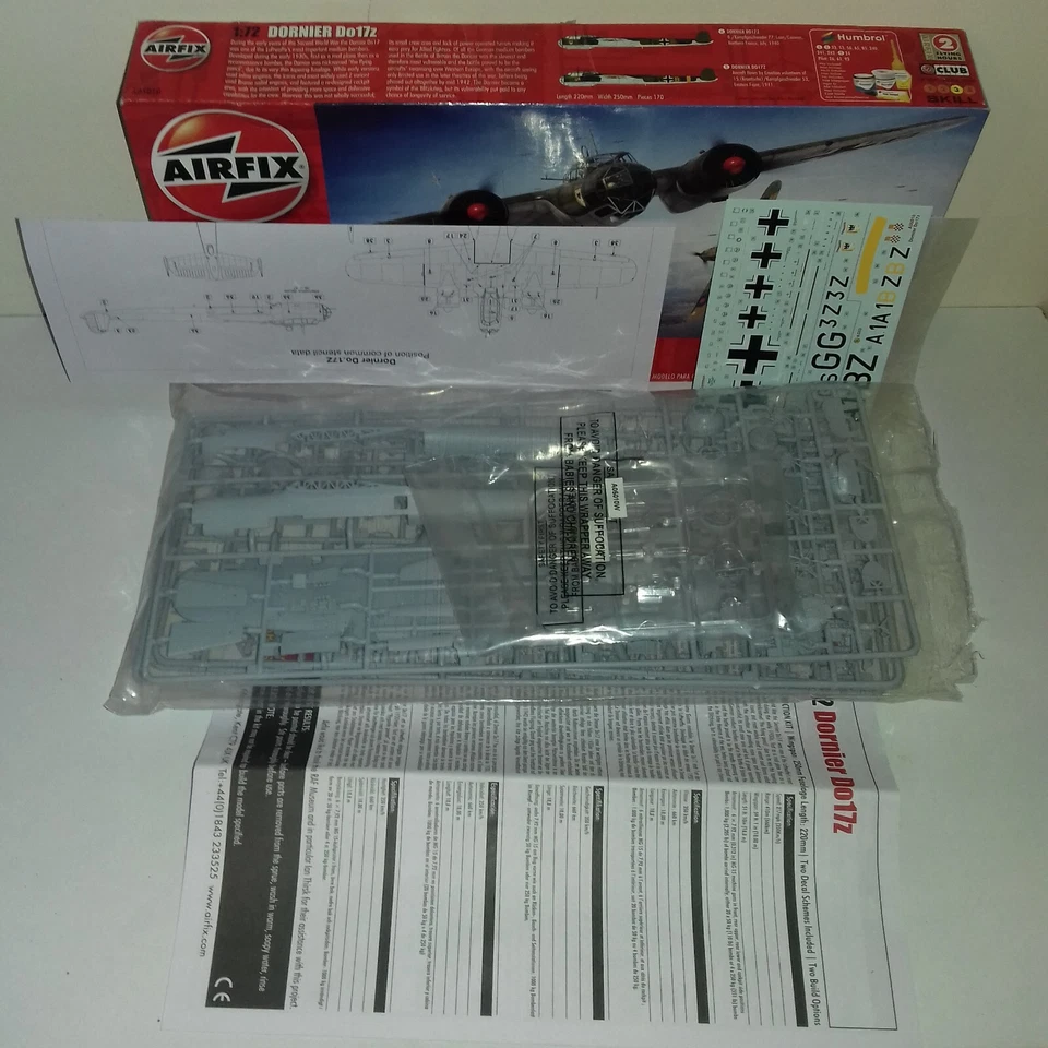 DORNIER DO 17 Z KIT 1/72 AIRFIX A 05010 - Immagine 2 di 2