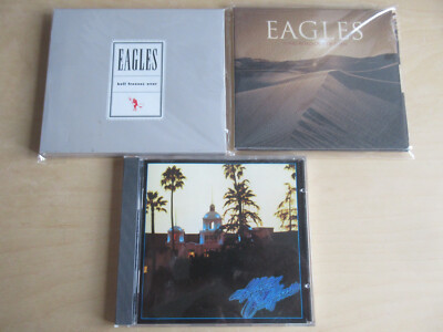 The Eagles-3 CD´s-Hotel California, Hell Freezes Over, Long Road Out Of Eden