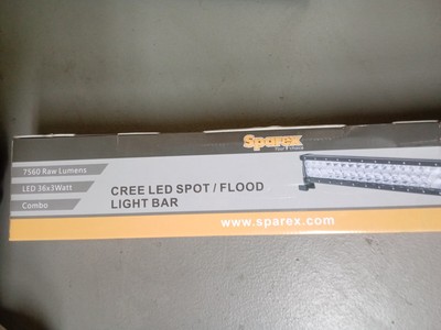 LED Combo Light Bar, Cree High Power, 7560 Lumens, 10-30 Volts