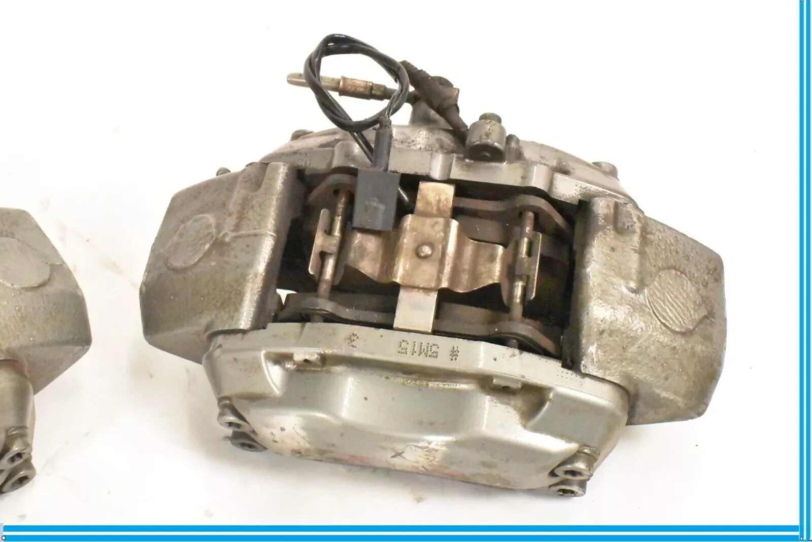 04-17 Maserati Quattroporte Front Left & Right Brake Caliper Calipers Set OEM
