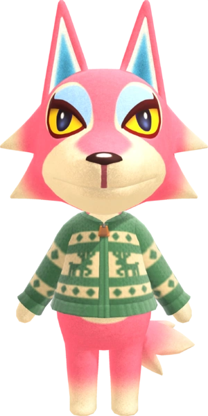 Freya Animal Crossing New Horizons Amiibo NFC Card - Or Any