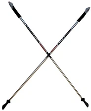 LEKI Nordic Walking Pacer T3 Ultra Lightweight Carbon 115cm Silver
