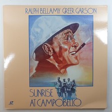 Sunrise At Campobello Laserdisc Warner Home Video 1988 Laser Disc