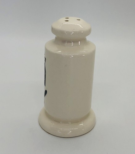 Vintage MCM Salt&Pepper Shaker White Ceramic Martini Glass/Cruet Retro Design - Picture 5 of 12