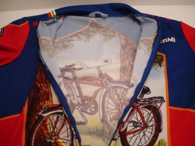 Maillot Cycliste Pearl Izumi X Fat Tire Vintage – Taille S – Homme