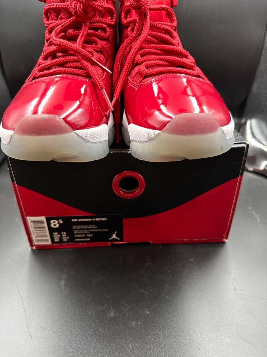 Nike Air Jordan 11 Retro “Win Like 96” Size 8.5 Red White Nike Air Jordan 11 Retro “Win Like 96” Size 8.5 Red White