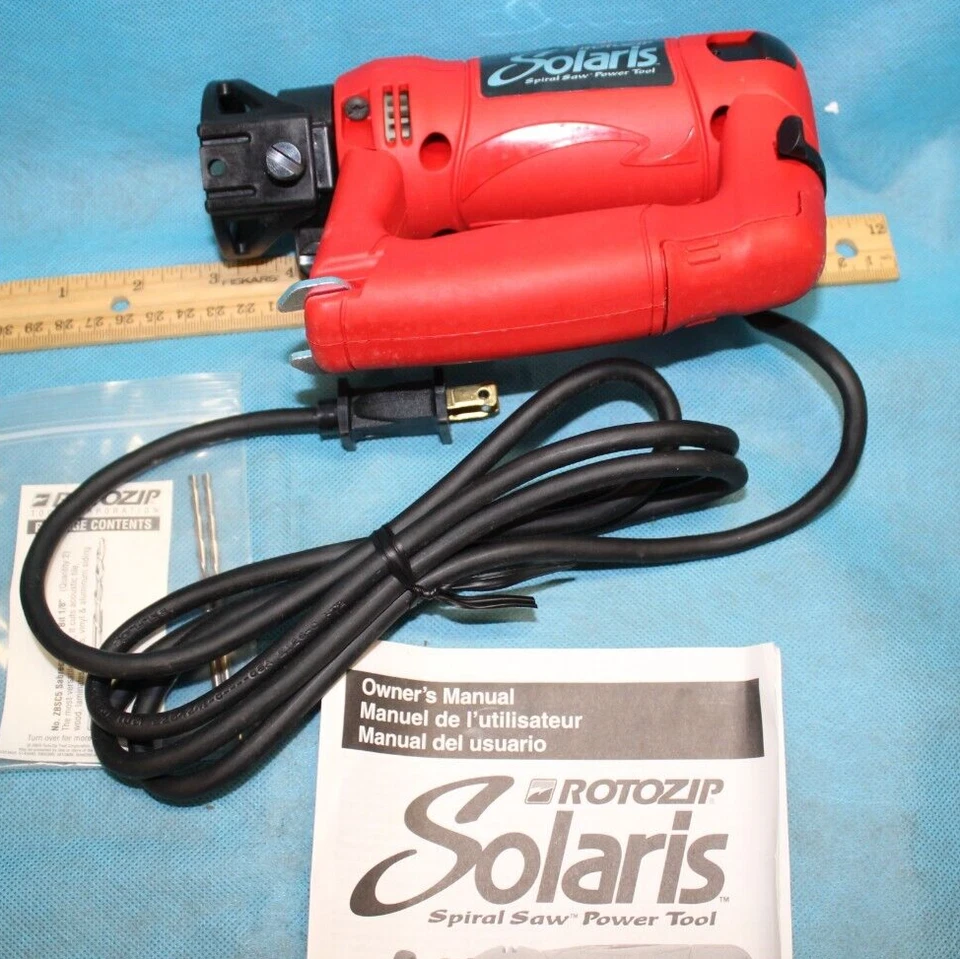 ROTOZIP Solaris Spiral Saw Power Tool #SLS01 Type 1 Router Style Roto Zip - Image 4 of 4