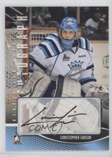2012-13 ITG Heroes and Prospects Auto Christopher Gibson #A-CG Auto 0c6